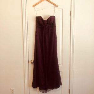 Belsoie bridesmaid dress, Size US4, Purple
